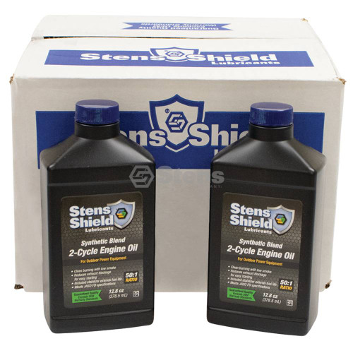 2-Cycle Engine Oil For 50:1 Synthetic Blend, Twenty-Four 12.8 oz. bottles