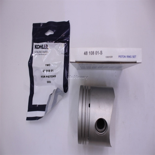 Genuine OEM Kohler PISTON W/RING SET STD part# 48 874 01-S