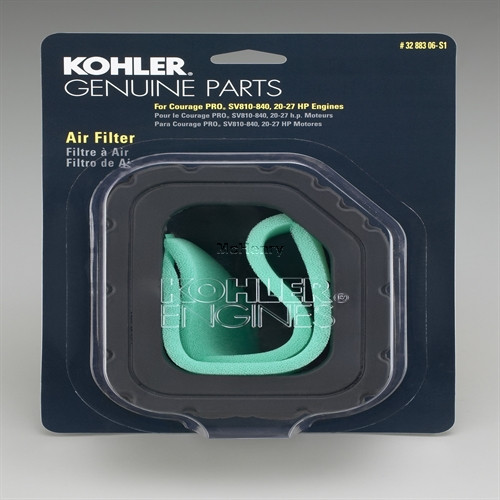 Genuine Kohler 32 883 06-S1 D/D AIR FILTER/PRE-CLEANER 32 883 06-S1