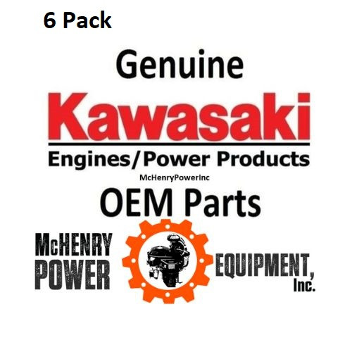 6 Pack of Genuine Kawasaki BALL Part# 92140-0026