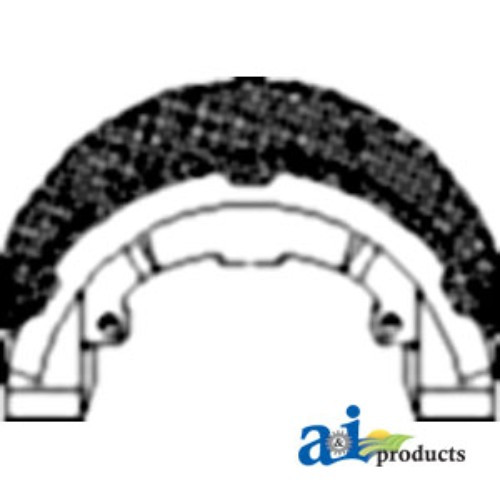 Genuine A&I Products 2 Pack SHOE BRAKE for John Deere M805898 Part# M805898
