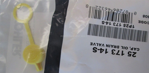 Genuine Kohler OIL DRAIN VALVE CAP Part # 25 173 14-S