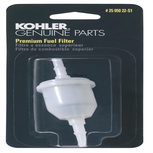 Genuine Kohler OEM D/D FUEL FILTER Part# 25 050 22-S1