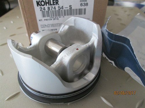 Genuine Kohler PISTON KIT STD (674 CC) Part # 24 874 54-S