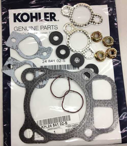 Genuine Kohler OEM CYLINDER HEAD GASKET KIT Part# 24 841 02-S
