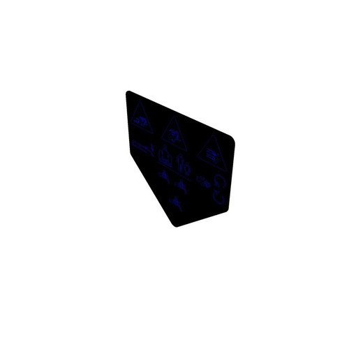 Genuine Toro DECAL-DANGER, SHIELD Part# 110-1868