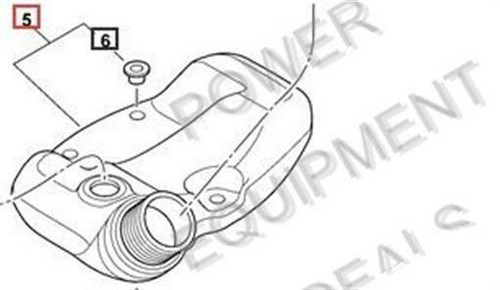 Genuine Echo / Shindaiwa FUEL TANK ASSY Part# A350000780