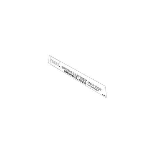 Genuine Toro DECAL-DISPLAY Part# 131-1786