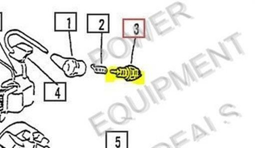 Genuine Echo / Shindaiwa V-GROOVE SPARK PLUG  BPM-7Y Part# 99944500071