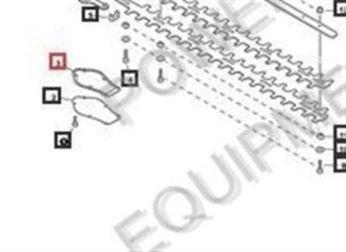 Genuine Echo / Shindaiwa GASKET, GEAR HOUSING Part# 61041405360