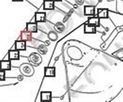 Genuine Echo / Shindaiwa SPACER Part# 61031507130