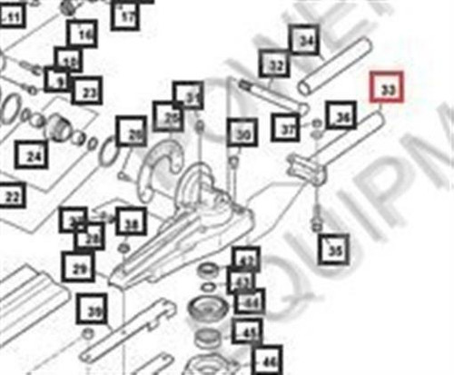 Genuine Echo / Shindaiwa HANDLE Part# 35130512360 Genuine Echo / Shindaiwa HANDLE Part# 35130512360