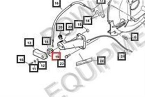 Genuine Echo / Shindaiwa BRACKET, THROTTLE part # 17812200761