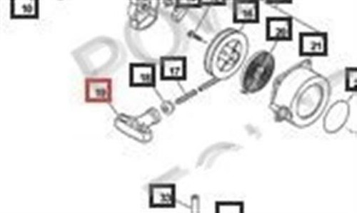 Genuine Echo / Shindaiwa GRIP, STARTER Part# 17722806530