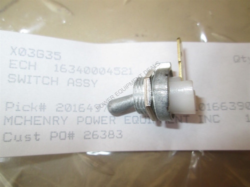 Genuine Echo / Shindaiwa SWITCH ASSY part # 16340004521