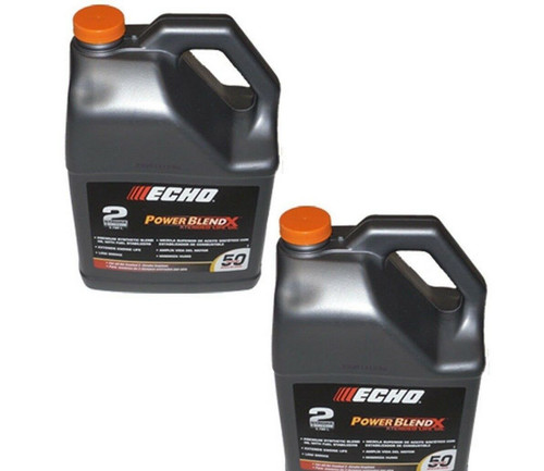 OEM Echo Shindaiwa 2 Pack One Gal Bottles 2 Cycle Oil Power Blend Part# 6450050