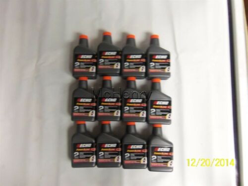 OEM Echo Shindaiwa 12 Pack 12.8 oz Bottles 2 Cycle Oil for 5 Gal Part# 6450005