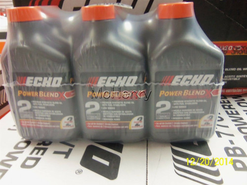 OEM Echo Shindaiwa 6 Pack 5.2 Ounce Bolttles of 2-Cycle Oil Part# 6450002