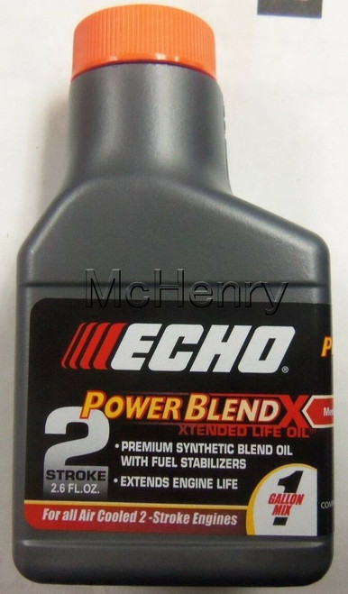 OEM Echo Shindaiwa 2.6 oz Bottles 2 Cycle Oil 1 Gal Part# 6450001