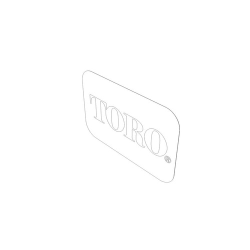 Genuine Toro DECAL-TORO, SILVER Part# 145-0854