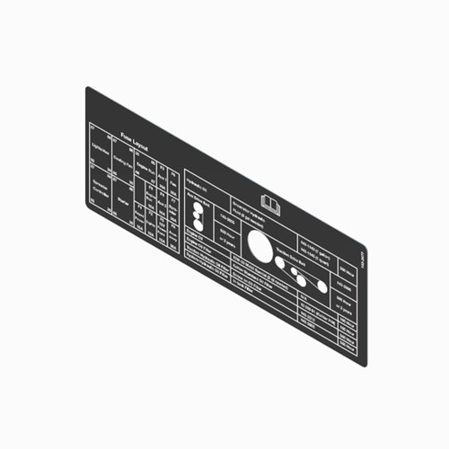 Genuine Toro DECAL,SERVICE,MAG Part# 143-3477