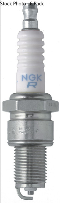 Genuine OEM NGK 6 Pack Spark Plug STK #4008 Part# BPR6ES