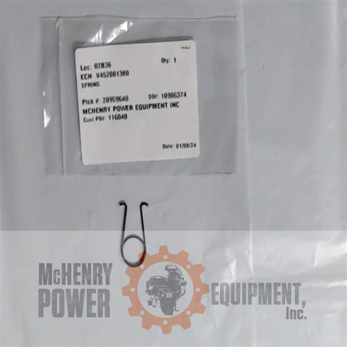 Genuine echo Part SPRING V452001380 Genuine echo Part SPRING V452001380