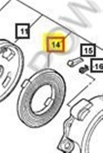 Genuine Echo / Shindaiwa SPRING, SPIRAL part # P022004680