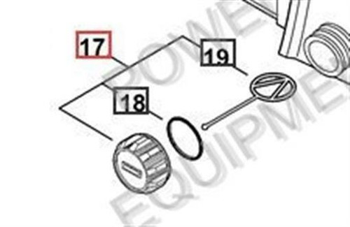 Genuine Echo / Shindaiwa FUEL CAP ASSY, CHAIN SAW, CP03 Part# P021036960