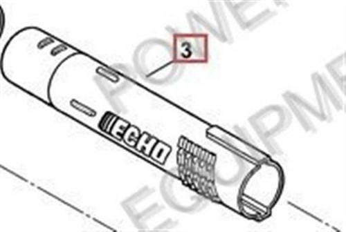 Genuine Echo / Shindaiwa PIPE, STRAIGHT part # E165000141 Genuine Echo / Shindaiwa PIPE, STRAIGHT part # E165000141