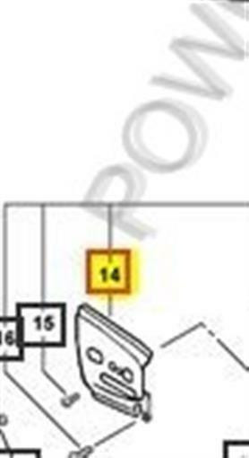 Genuine Echo PLATE, SPROCKET GUARD Part# C305000001