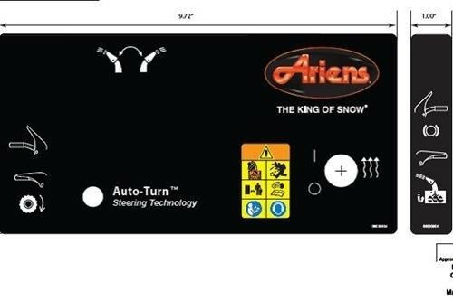 Genuine OEM Ariens Sno-Thro Decal, Control 08000904