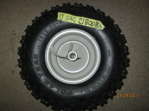 Genuine OEM Ariens Sno-Thro Tire/Wheel, 15 x 5.00-6 K398A 07100812