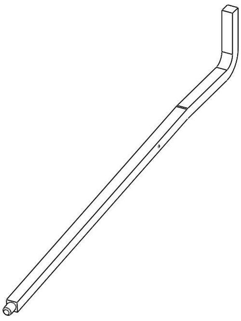 Genuine OEM Ariens Sno-Thro & Mower Plate Control Rod 03784500