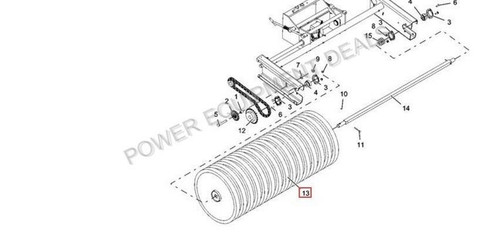 Genuine Ariens Gravely BRUSH-44IN Part # 08518600