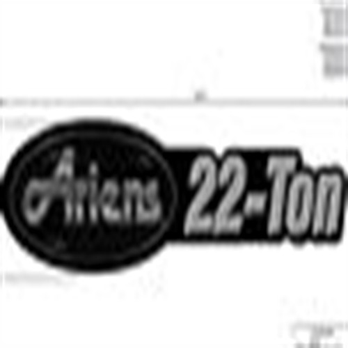 Genuine Ariens Log Splitter Decal, 22 Ton Ariens Part# 08000829