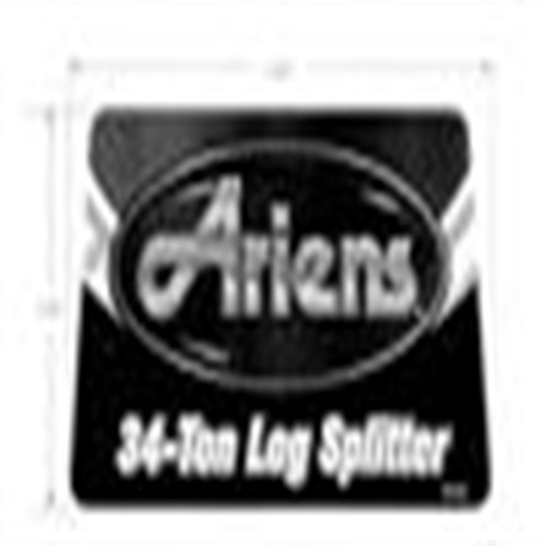 Genuine Ariens Log Splitter Decal, Splitter, Ariens 34T Part# 08000530