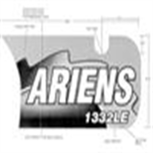 Genuine Ariens Sno-Thro Decal, Front Dash - 1332Le Part# 08000023