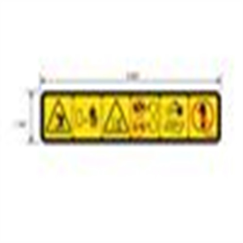 Genuine Ariens Walk-Behind Mower Decal, Safety Mower Deck Part# 07800410