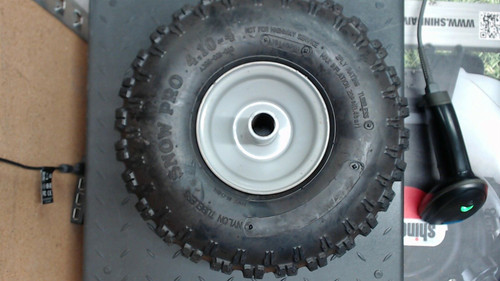 Genuine OEM Ariens Sno-Thro Tire/Wheel, 4.10-4 07100222