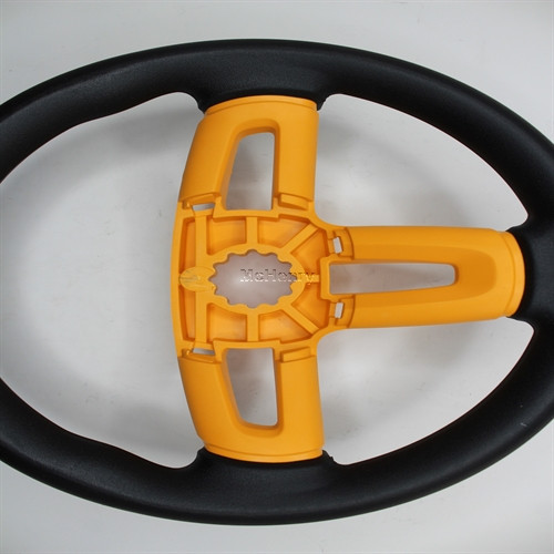 AYP SEARS HUSQVARNA WHEEL.STEERING.MLT.BR.YEL/OVRM Part# 532424551