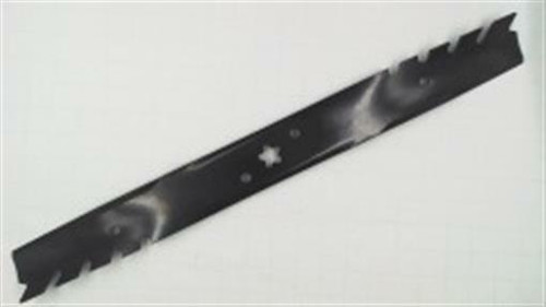 Genuine AYP SEARS HUSQVARNA PAINTED BLADE W/NOTCHES Part# 587199603