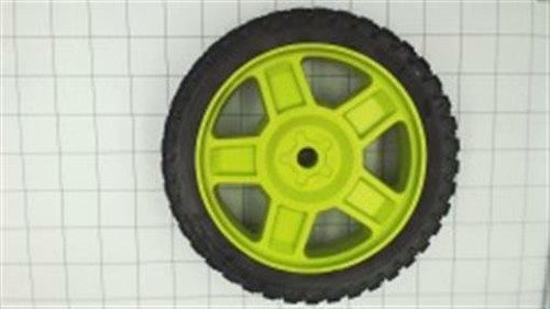 Genuine AYP SEARS HUSQVARNA WHEEL.7X1.75.5SPK.BRK.GREEN Part# 532436478
