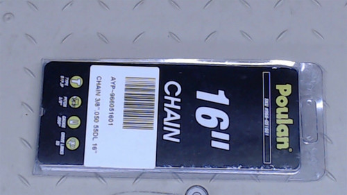 Genuine AYP SEARS HUSQVARNA CHAIN 3/8'.050 55DL 16' Part# 966051601