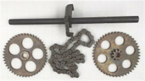 Genuine MTD  KIT WHEEL AXLE TILLER Part#  753-0645