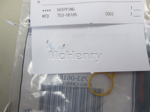 Genuine MTD  O-RING Part # 753-06185