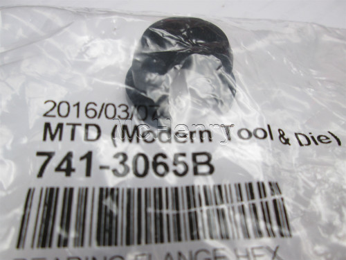 Genuine MTD  BEARING-FLANGE HEX Part # 741-3065B