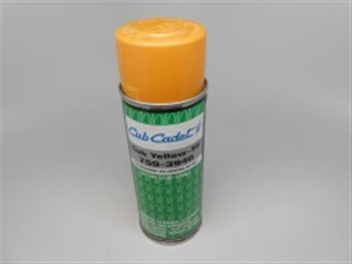 Genuine MTD  PAINT-CUB YELLOW 99 Part#  759-3940
