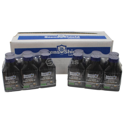 2-Cycle Engine Oil For 50:1 Full Synthetic, Twenty-four 2.6 oz. bottles