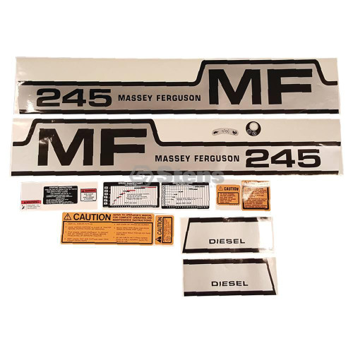 Decal Set For Massey Ferguson DKMF245D